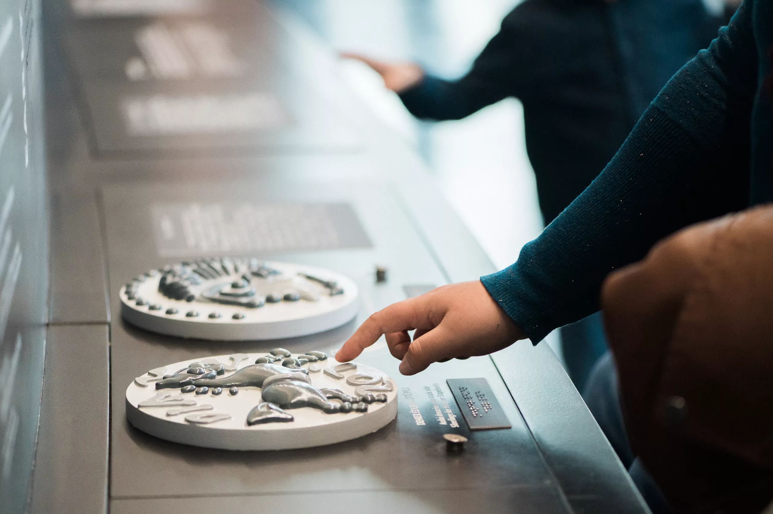 Accessibilité parcours tactile